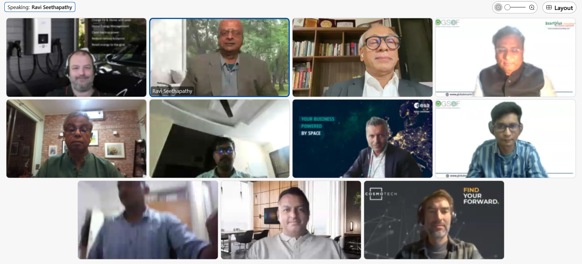 GSEF Webinar on “Artificial Intelligence and Robotics in Power Sector”